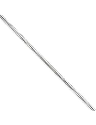 .925 Sterling Silver 1.95mm Diamond-cut Snake Chain