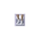 Medicool Silver Knit Diabetes Socks Medium, Mini Crew - White