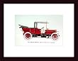 Art Poster Wood Framed Print - Rolls Royce, 1907 - Artist: unknown- Poster Size: 10 X 13
