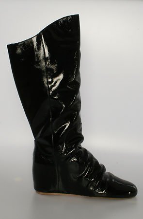 80%20 The Jackie Hidden Wedge Boot in Black Patent,Shoes for Women from 80%20