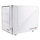 Patriot Memory Javelin S4 DLNA Digital Media Server 4-Bay Network Attached Storage NAS RAID 0, 1, 10, 5 PCNASJV35S4 - White