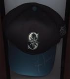 2001 Seattle Mariners Cap Lou Pinella Auto B & E Holo - Autographed MLB Helmets and Hats