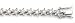 Sterling Silver CZ Cubic Zirconia Star Tennis Bracelet