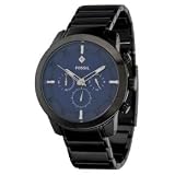 Fossil Men's Chronograph Watch With Blue Dial