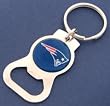 New England Patriots Logo Bottle Opener Keychain