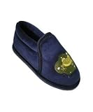 Frog Navy Slippers Size7/8