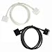 Bluecell Black and White Dock Connector Extender Extension Cable for Iphone 4 4S 3g/s Ipod/Ipad
