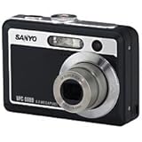 Sanyo VPC-S500 - Digital camera - compact - 5.0 Mpix - optical zoom: 3 x - supported memory: MMC, SD - silver