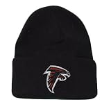 NFL CUFF BEANIE KNIT TOQUE HAT CAP ATLANTA FALCONS BLK