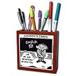 Londons Times Star Wars and Star Trek Cartoons - Dr. Jedi Metaphors Be With You - Tile Pen Holders-5 inch tile pen holder