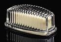 Beehive Acrylic Butter Dish