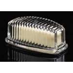 Beehive Acrylic Plastic Butter Dish