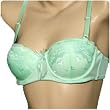 Mamia Half Cup Demi Lace Multifunctional And AdjustableUnderwire Padded Bra