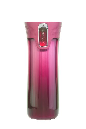 Contigo ELA100A01 Autoseal Elle Double-Wall Insulated Travel Mug, 14-Ounce, Pink