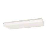 International Wraparound Style Flush Mount Ceiling Light, White