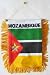 Mozambique - Window Hanging Flags