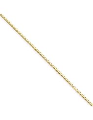 14k Yellow Gold 24in .90mm Box Necklace Chain. Metal Wt- 3.16g