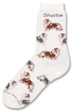 NEW! Pair of Shetland Sheepdog (Sheltie) Socks - Great Gift for Dog Lover