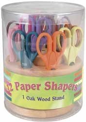 Armada 12 pc. Paper Shapers With Oak Stand - Set 2 New Designs