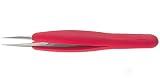 DUMONT(デュモント) ESD ピンセット 赤 TYPE 3C 0304-3CSAESD-ET1