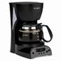 Mr. Coffee DRX5GTF 4-Cup Programmable Coffeemaker, Black