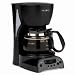 Mr. Coffee DRX5GTF 4-Cup Programmable Coffeemaker, Black/Gold