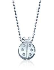 Alex Woo "Little Luck" Sterling Silver Ladybug Pendant Necklace, 16"