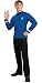 Star Trek Movie Deluxe Spock Blue Shirt Costume Adult Large