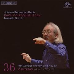 Bach: Cantatas, Vol 36 (BWV 6, 42, 103, 108) /Bach Collegium Japan � Suzuki