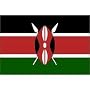 Kenya Flag Polyester 3 ft. x 5 ft.