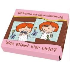 Bildkarten zur Sprachf�rderung: Was stimmt hier nicht?