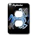 Zodiac Signs Horoscope - Sagittarius Zodiac Sign - Light Switch Covers - 2 plug outle...