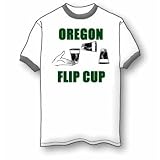 Oregon Flip Cup Ringer T-Shirt