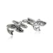 Jewelry : Big Fish Fishing Bass Silver Novelty Cufflinks with Presentation Box