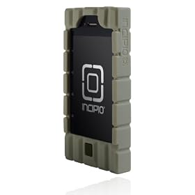 Incipio iPhone 4 4S BOMBPROOF Silicone Case - 1 Pack - Carrying Case - Retail Packaging - Abrams by 