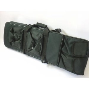 ライフルケース115-140サイズ【ブラック】厚手スポンジ モデルガンケース MG-2772