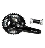 SHIMANO PÉDALIER VÉLO DEORE XT FC-M785 40X28 DENTS, NOIR, I...