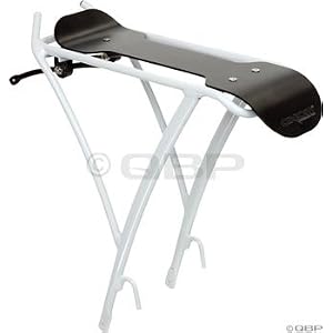 Axiom Phoenix Rear Rack w/White Frame & Black Top