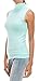 URBAN K Womens Classic Sleeveless Turtle Neck Knit Top