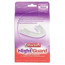 Click here to buy The Doctor's NightGuard Dental Protector for Nighttime Teeth Grinding, Medium.