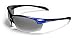 Maxx Sunglasses Domain Blue Frame Polarized Smoke Lenses