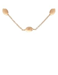 Elegant Sterling Silver with Gold Overlay Nugget Style Chain Necklace!