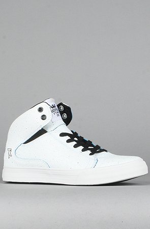 Supra The Society Mid Sneaker in White Speckle Blue - Sneakers for Unisex product image