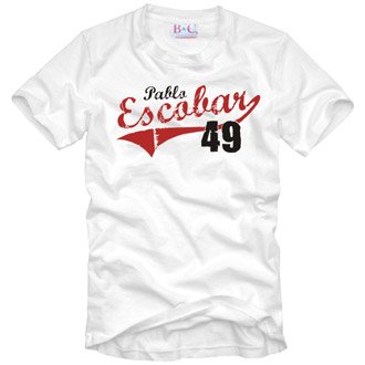 PABLO ESCOBAR 49 -VINTAGE- T-Shirt ( Escobar Shirt )