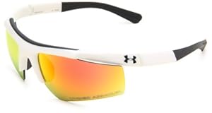 Under Armour Core Eyewear, White Frame/Gray, Orange and Multi Lens
