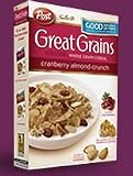 Post Selects Cereal, Cranberry Almond Crunch, 13 oz (Pack of 4)