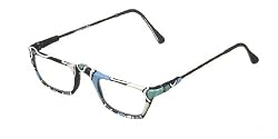 "Cloissonne Sky" Hand-Painted Reading Glasses (+1.00 - +3.00)
