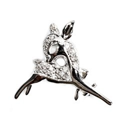 Sterling Silver Brooch - Deer