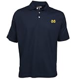 Antigua Michigan Wolverines Navy Blue Excellence Polo