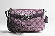 Coach Brooke Signature Capacity Wristlet Case Bag 43105 Plum